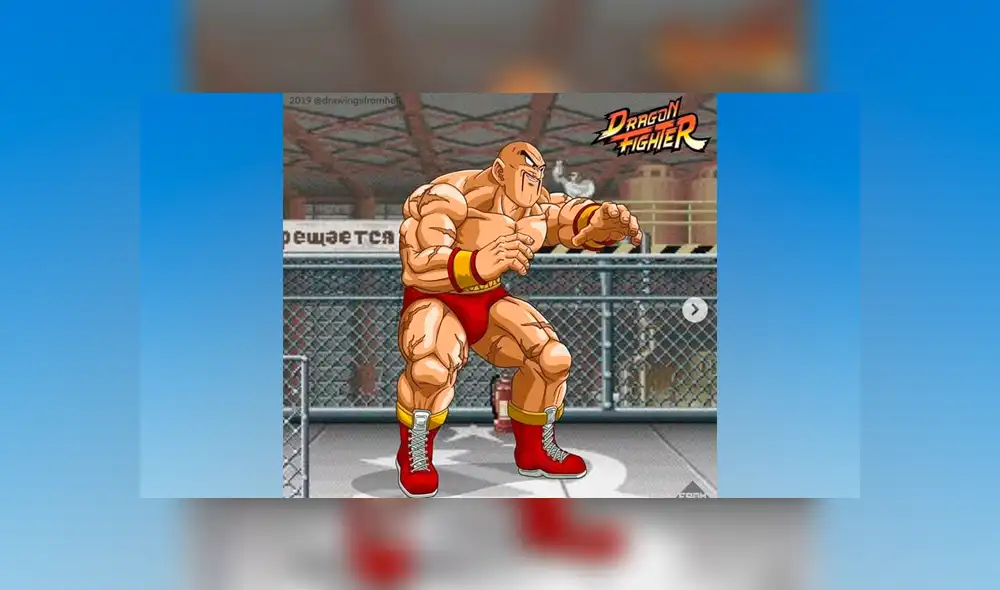 Nappa y Zangief.
