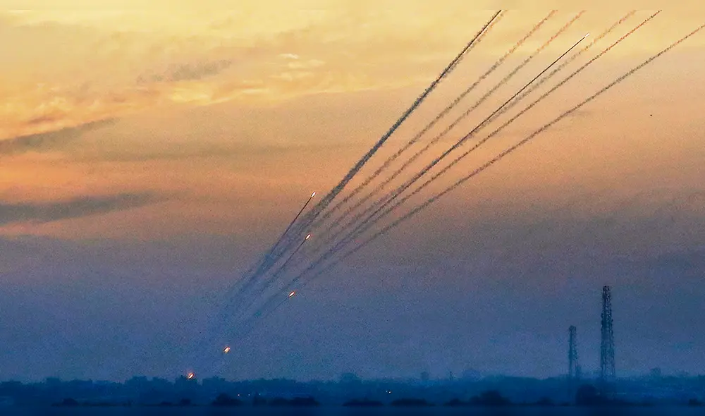 En la Franja de Gaza, la muerte viene del cielo