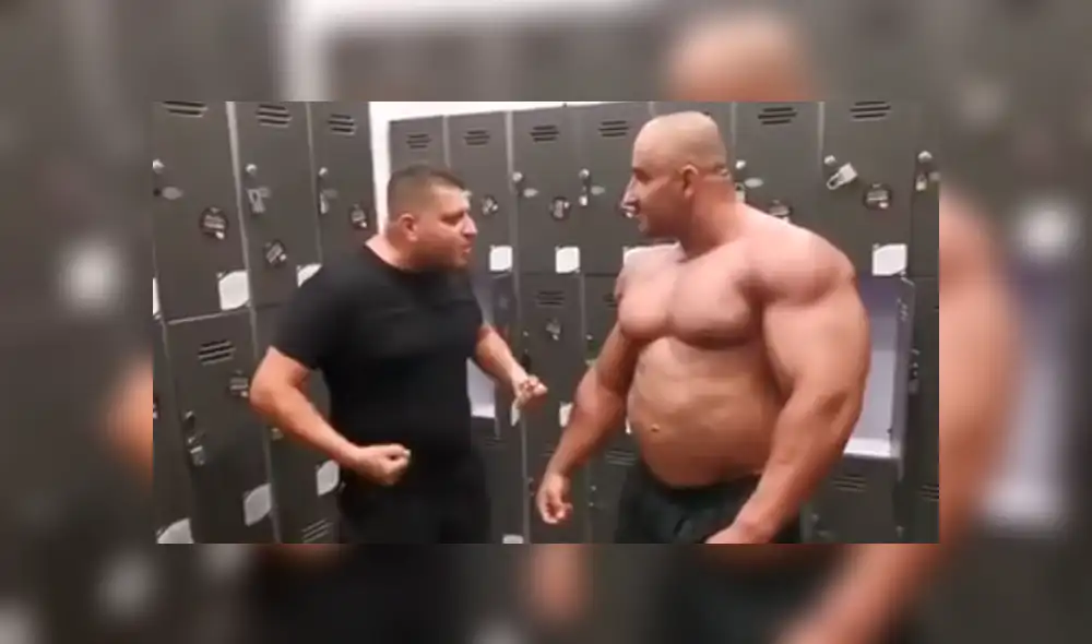 Facebook viral: Hombre reta a fisicoculturista y lo deja en ridículo en curiosa prueba [VIDEO]