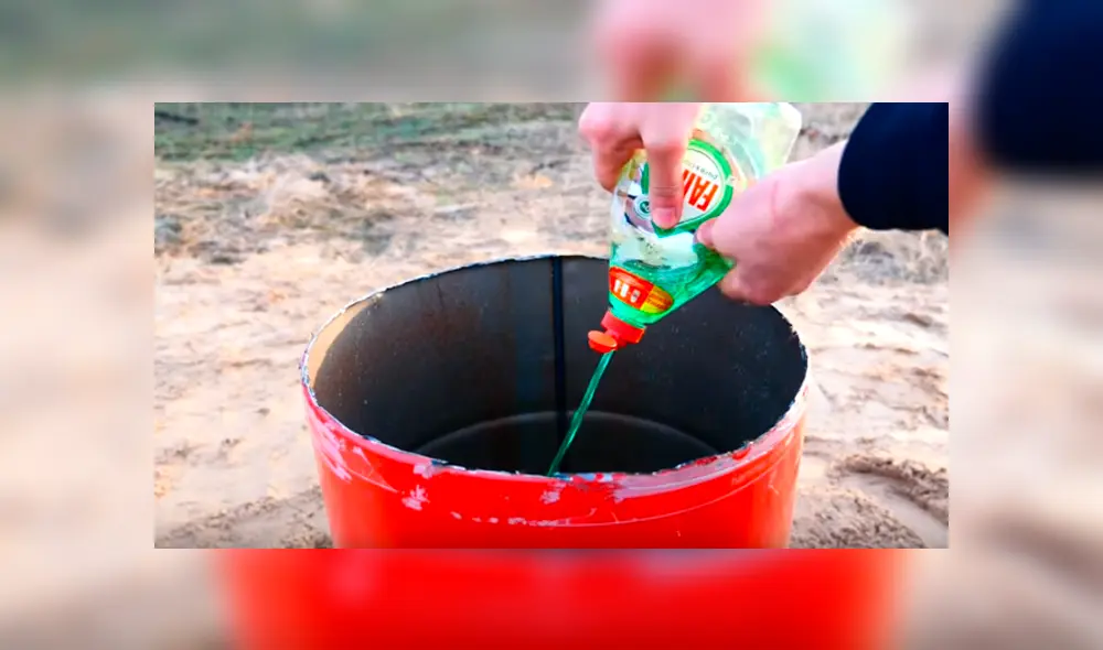 Desliza hacia la izquierda para ver el resultado del experimento que se viralizó en YouTube.