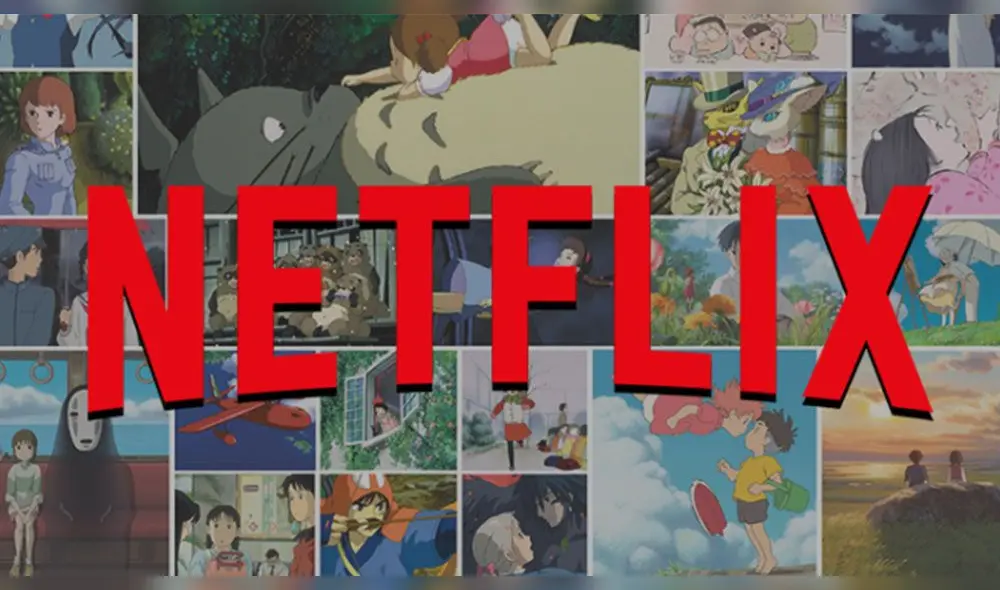 Las películas que se pueden ver en Netflix correspondientes al Studio Ghibli - Fuente: difusión