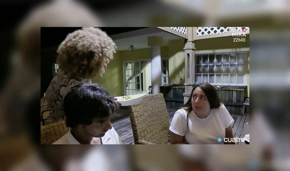 Su primer encuentro tenso fue antes de saltar del helicóptero. (Foto: Cuatro)