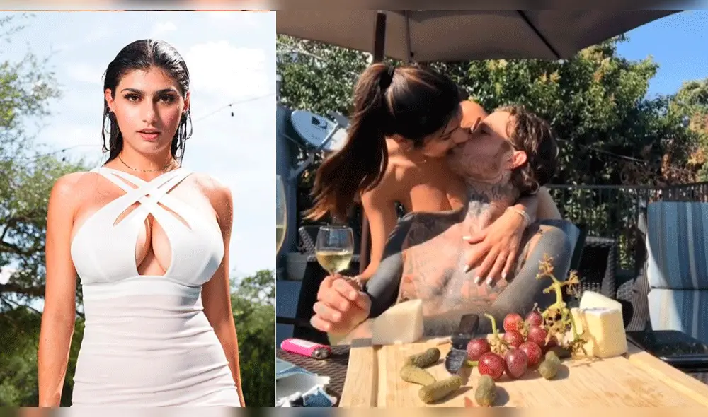 Mia Khalifa y su novio remecen Instagram al posar desnudos en la bañera