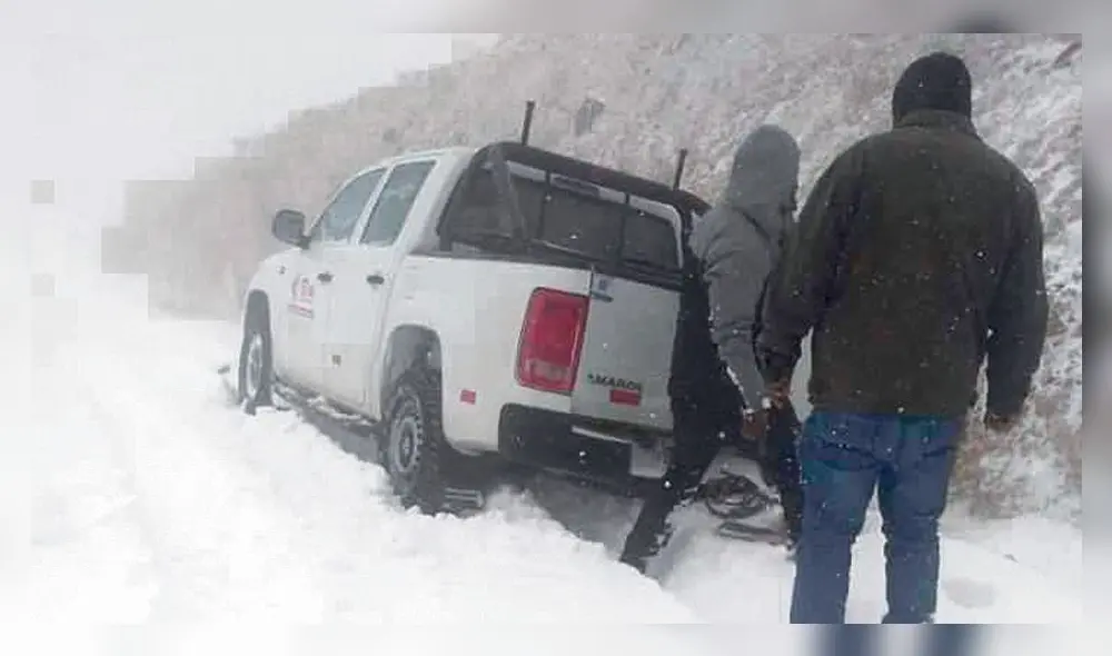 CLIMA. Senamhi pronosticó lluvias y nevadas hasta el sábado.