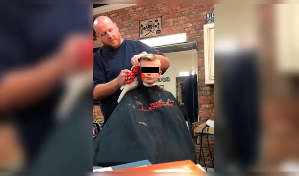  YouTube: Barbero engaña a niño y le hace creer que le cortó una oreja [VIDEO]