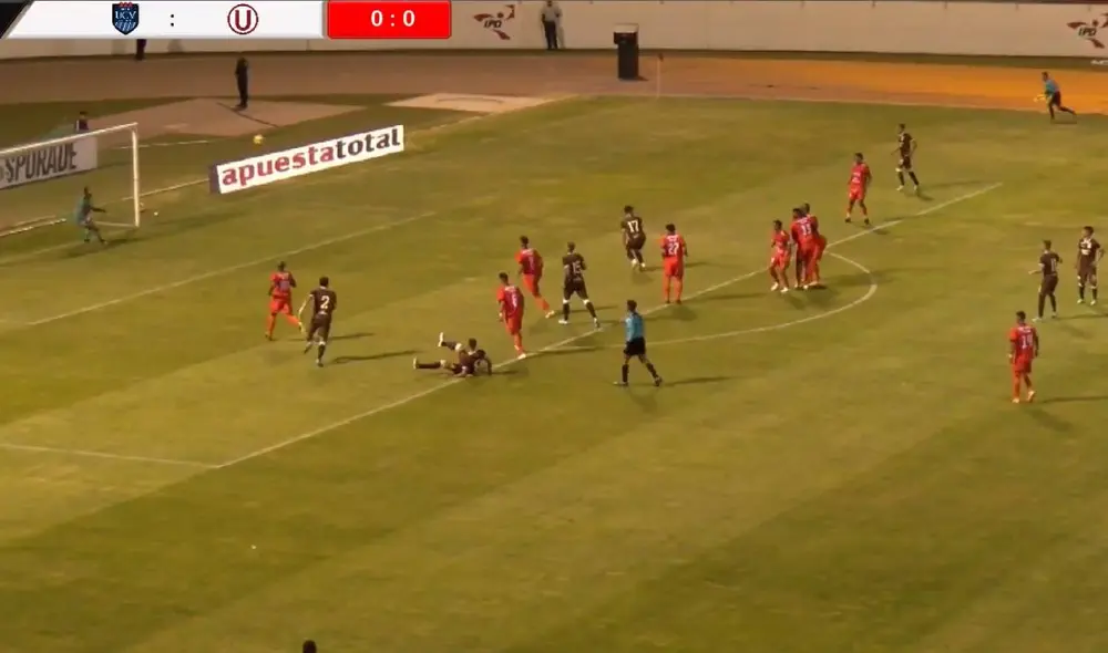 Luis Urruti marcó el primer gol de Universitario ante los poetas. Foto: Facebook/César Vallejo
