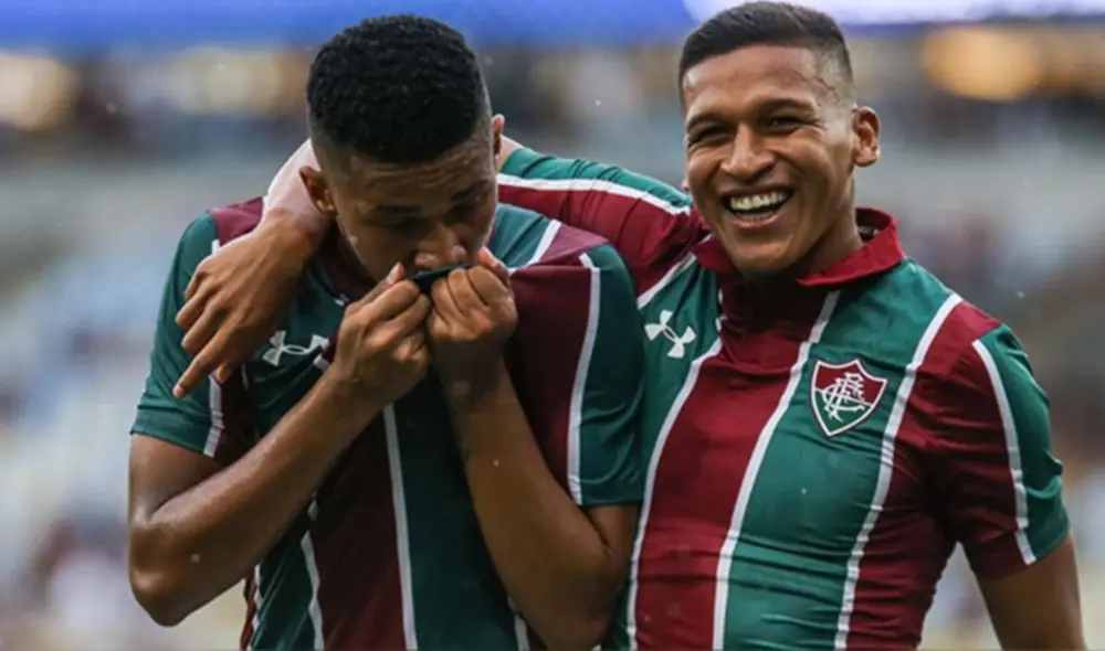 El delantero lleva un gol en esta temporada. Se lo convirtió a Vasco en el último partido antes de la suspensión del torneo. Foto: Instagram Fernando Pacheco.