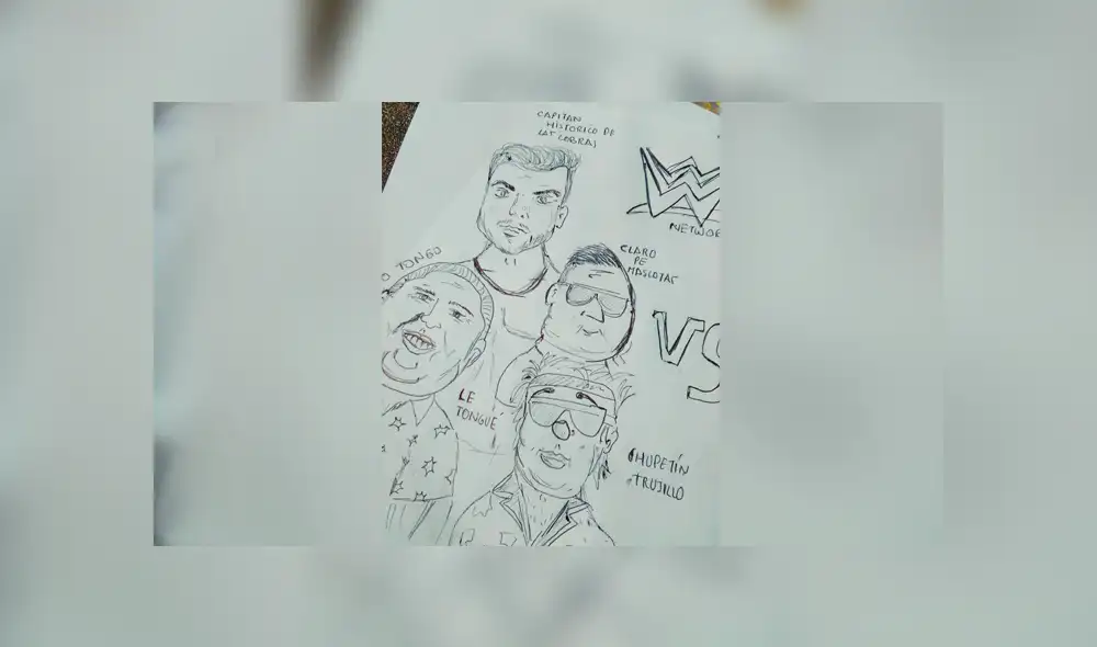 Facebook viral: una insólita ilustración le presentó alumno a su maestro cuando le pieron hacer dibujo de 'héroes del Perú' [FOTO] 