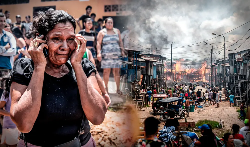 Hasta la zona del siniestro, llegaron dos cisternas de la XI comandancia de Bomberos Voluntarios del Perú Hasta la zona del siniestro, llegaron dos cisternas de la XI comandancia de Bomberos Voluntarios del Perú