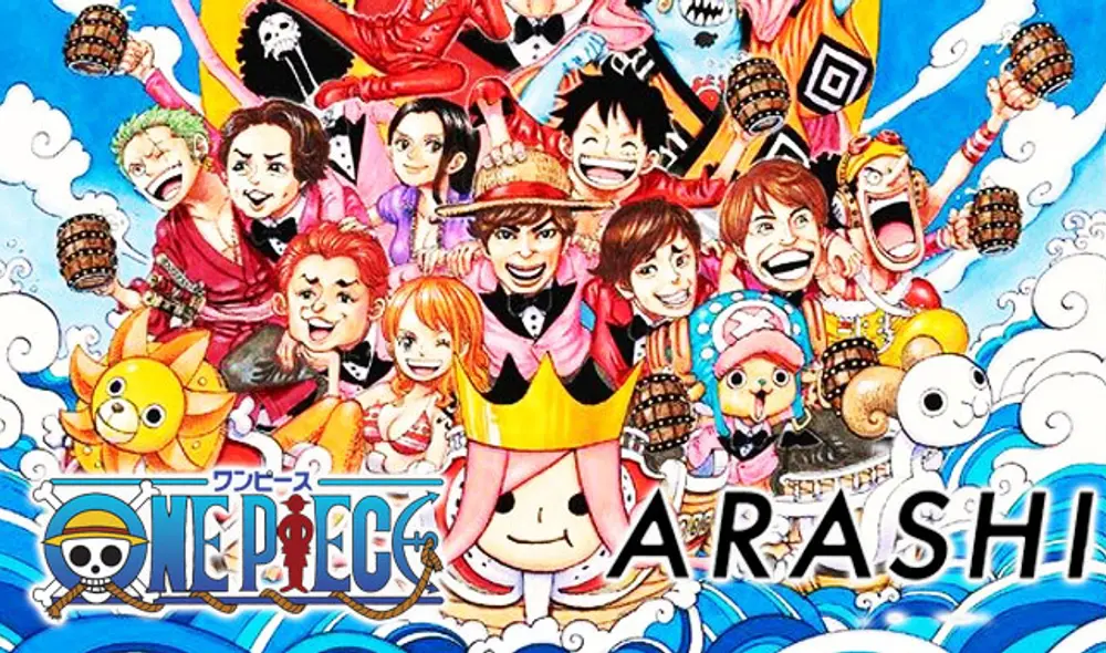 Mira aquí el primer adelanto de la colaboración entre One Piece y Arashi