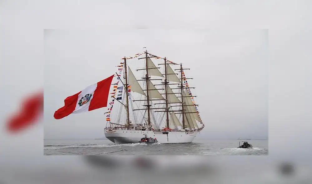 Buque Escuela B.A.P.  “Unión” arribó al Callao tras exitoso viaje de instrucción 