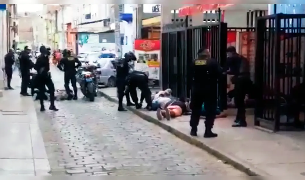 El asalto y la intervención formó parte de una práctica policial.