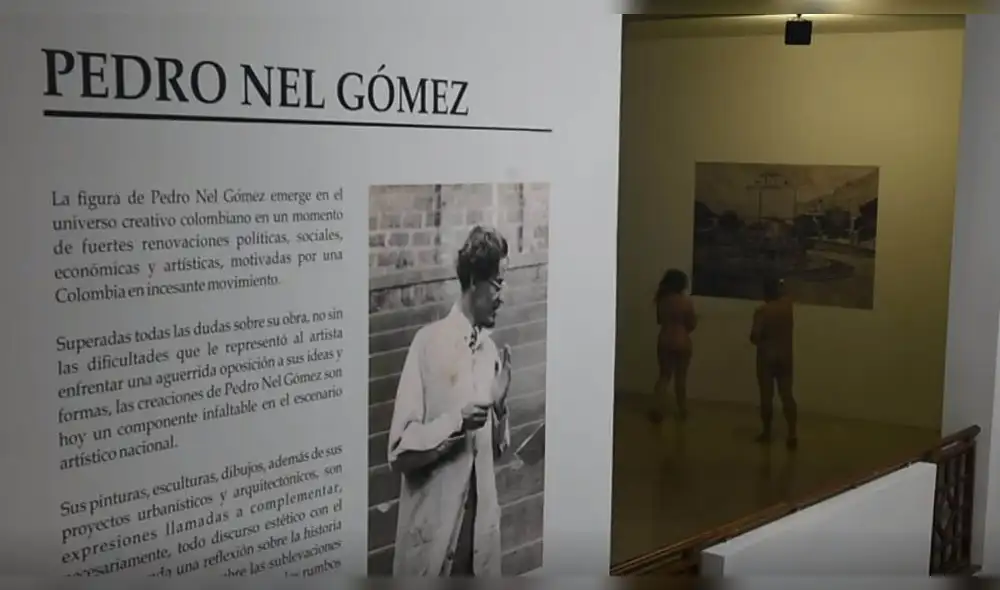 Youtube: visitaron totalmente desnudos un museo en Colombia [VIDEO]