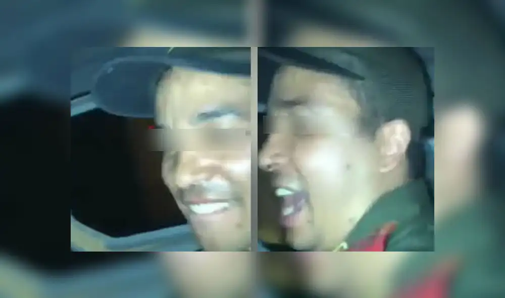 Los policías de Antioquia protagonizaron un video que circula en Facebook, donde se los ve bailando reggaetón con dos mujeres a bordo de un patrullero. Foto: Captura Los policías de Antioquia protagonizaron un video que circula en Facebook, donde se los ve bailando reggaetón con dos mujeres a bordo de un patrullero. Foto: Captura