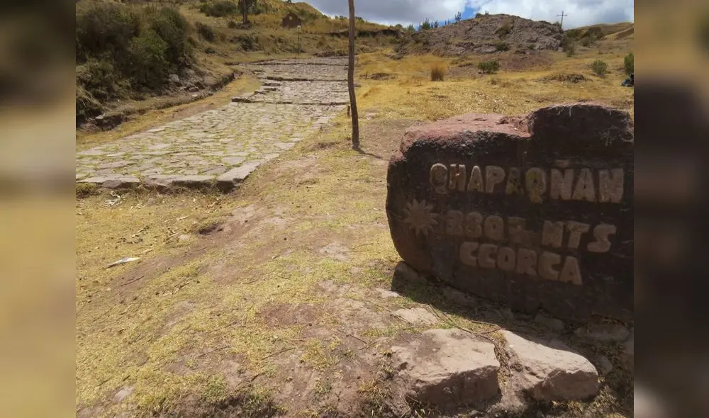 Esta localidad cusqueña posee extensas vías empedradas que formaron parte del Qhapaq Ñan. Foto: Luis Álvarez Esta localidad cusqueña posee extensas vías empedradas que formaron parte del Qhapaq Ñan. Foto: Luis Álvarez