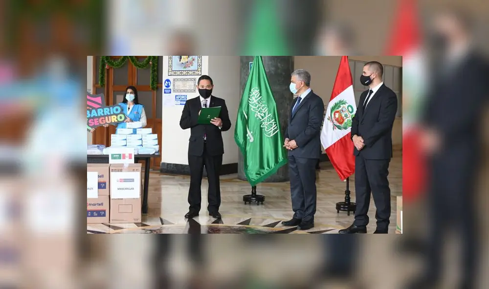 Esta contribución muestra la cooperación internacional para enfrentar problemas globales como la actual pandemia. Foto: Mininter Esta contribución muestra la cooperación internacional para enfrentar problemas globales como la actual pandemia. Foto: Mininter