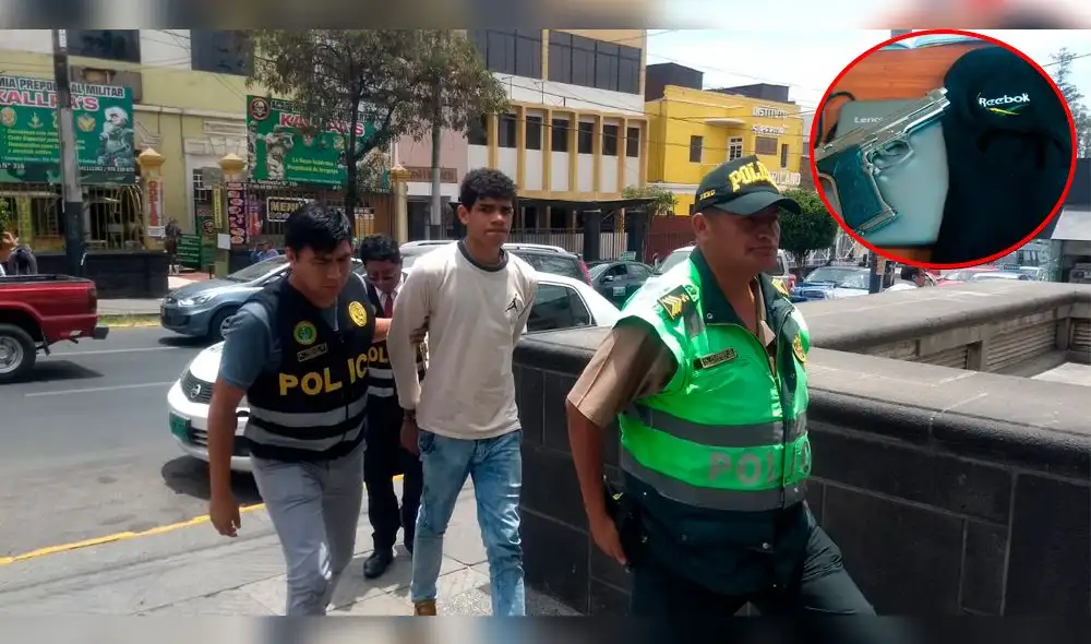 Extranjero es acusado de intentar robar a una joven con una réplica de arma. Extranjero es acusado de intentar robar a una joven con una réplica de arma.