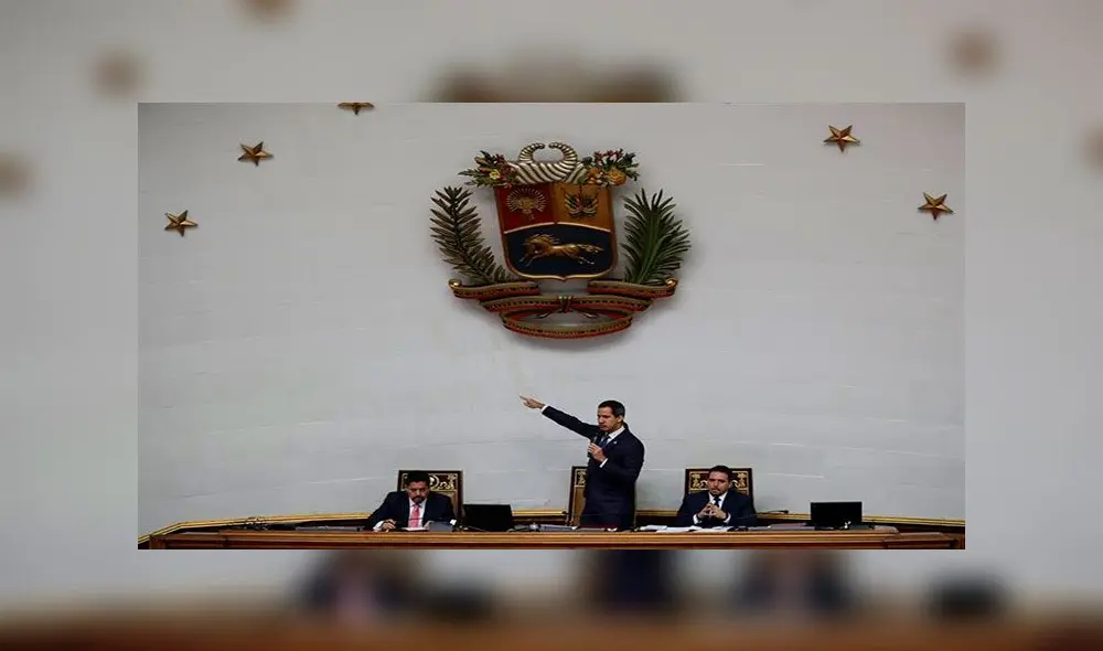 El líder del Parlamento del venezolano pidió solidaridad para sus compatriotas. Foto: EFE El líder del Parlamento del venezolano pidió solidaridad para sus compatriotas. Foto: EFE