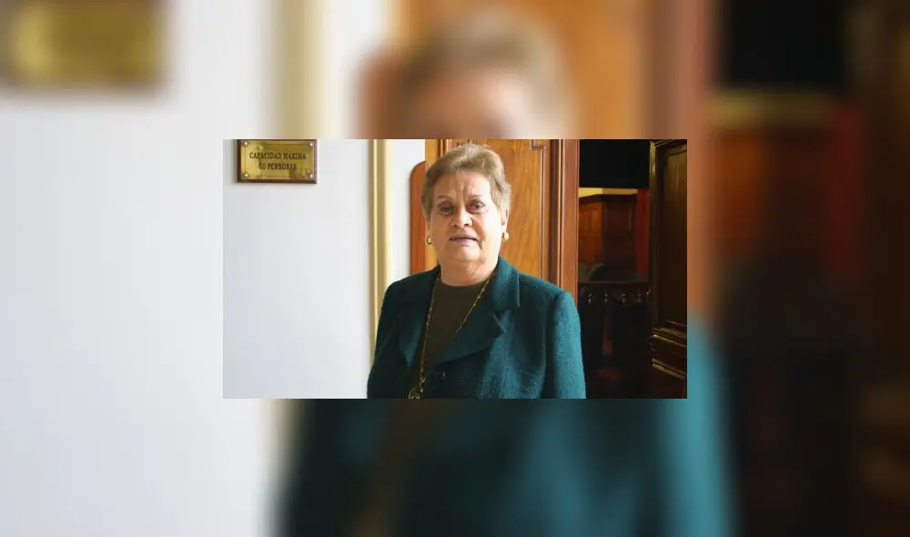 La doctora Martha Hildebrandt falleció a los 97 años. Foto: difusión La doctora Martha Hildebrandt falleció a los 97 años. Foto: difusión