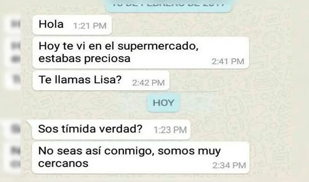WhatsApp Viral: Acosador le pide fotos 'hot' y ella se las envía por esta razón WhatsApp Viral: Acosador le pide fotos 'hot' y ella se las envía por esta razón