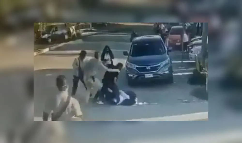 La víctima falleció luego de algunas horas de ser apuñalado. Foto: captura video