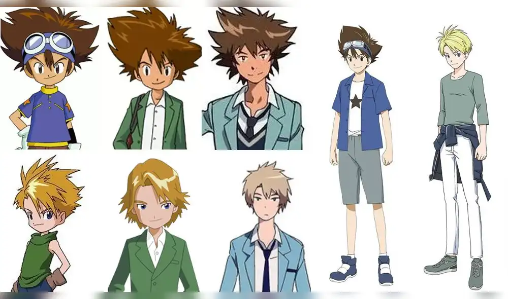 Digimon: filtran diseños de personajes para nueva pelicula por el 20 aniversario de franquicia [FOTOS]
