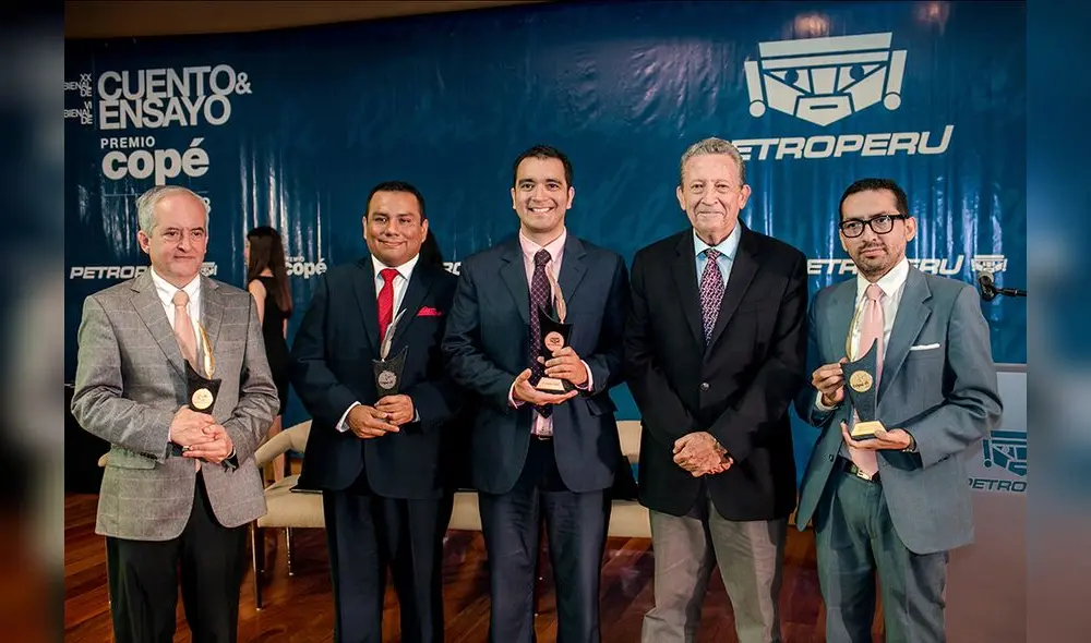 Reconocimiento a los ganadores del Premio Copé
