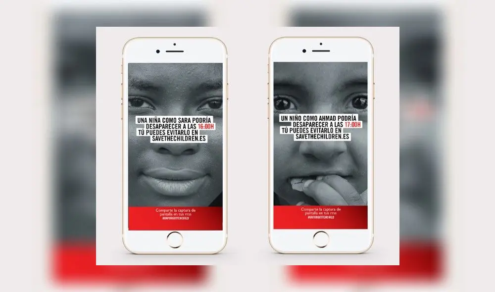 Save The Children lanza campaña en Instagram Stories