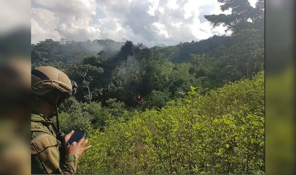 VRAEM: Destruyen cinco laboratorios de cocaína en Ayacucho