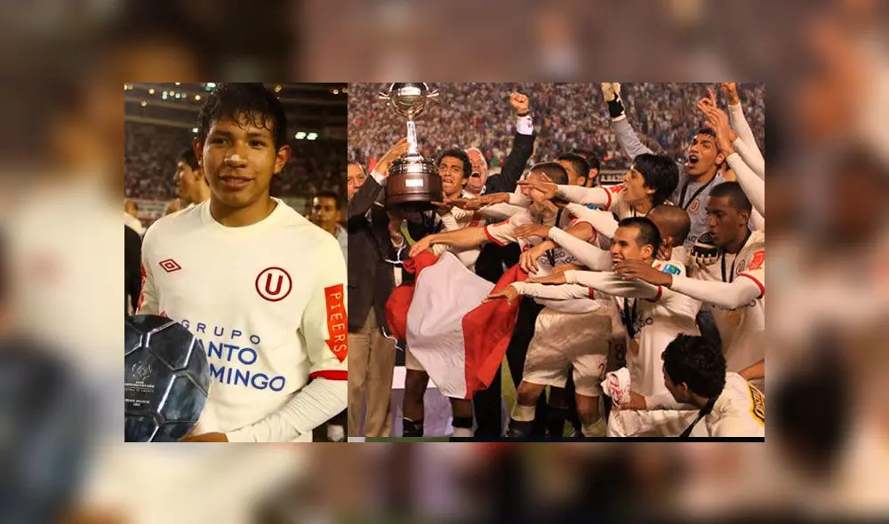 Edison Flores formó parte del Universitario campeón de la Libertadores Sub-20. Foto: Conmebol Edison Flores formó parte del Universitario campeón de la Libertadores Sub-20. Foto: Conmebol