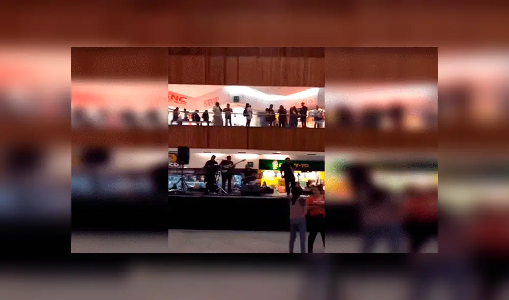 Facebook viral: Centro comercial se inunda y músicos aprovechan en tocar canción de 'Titanic' [VIDEO]