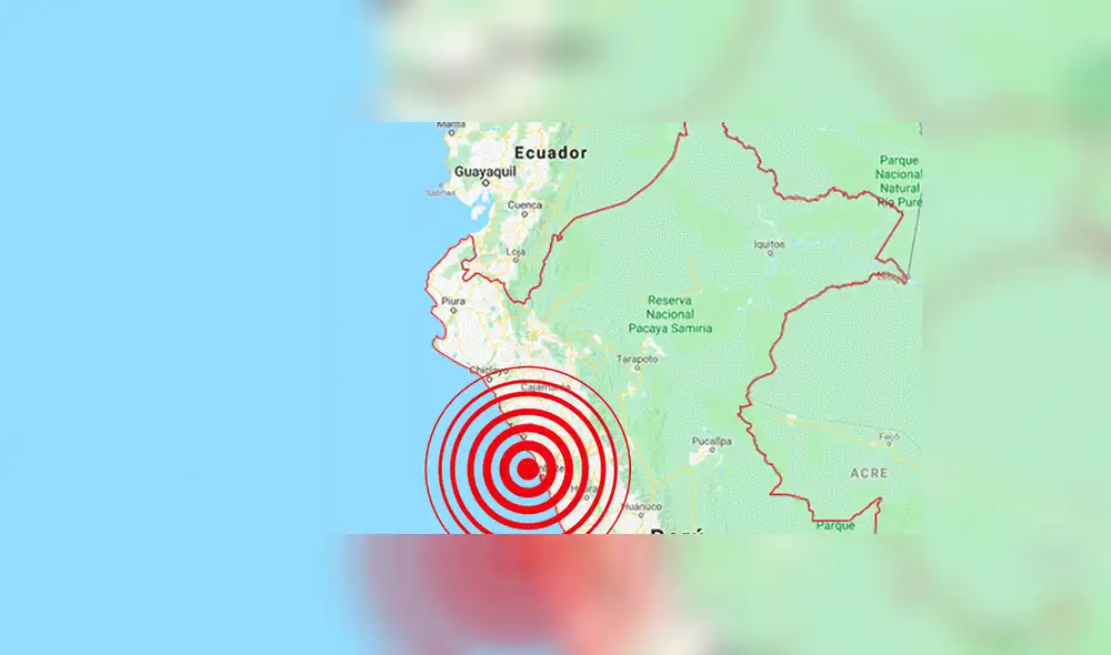 Áncash: Sismo de 3.6 se registró esta noche en Huaraz