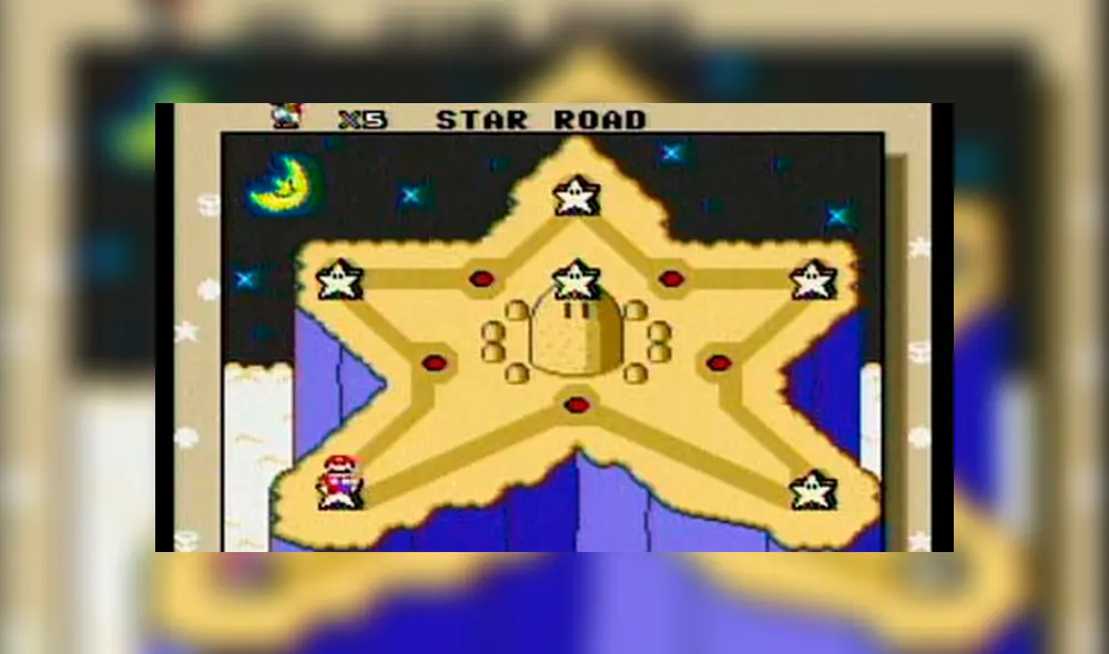 Desliza para ver el final secreto de Super Mario World que se viralizó en YouTube. Foto: Captura.