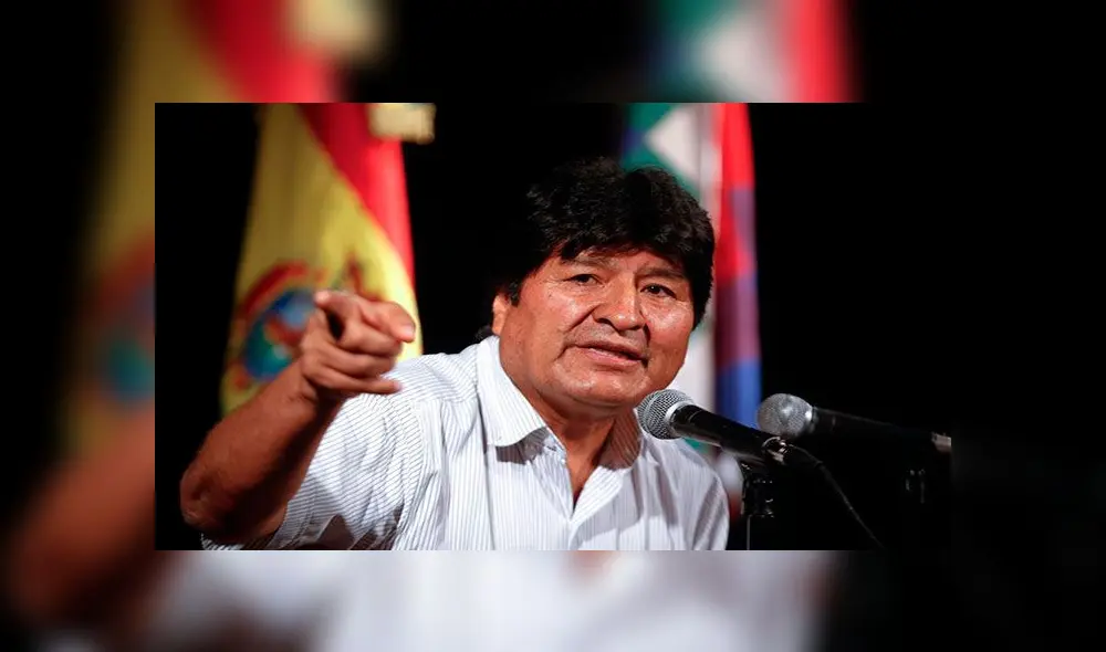 Evo Morales tiene desde el miércoles una orden de aprehensión en Bolivia, acusado de incitar a la violencia contra el Ejecutivo provisional desde su asilo en México. Foto: EFE