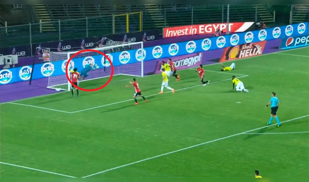 Colombia vs Egipto: La milagrosa tapada de David Ospina en la línea del gol [VIDEO]