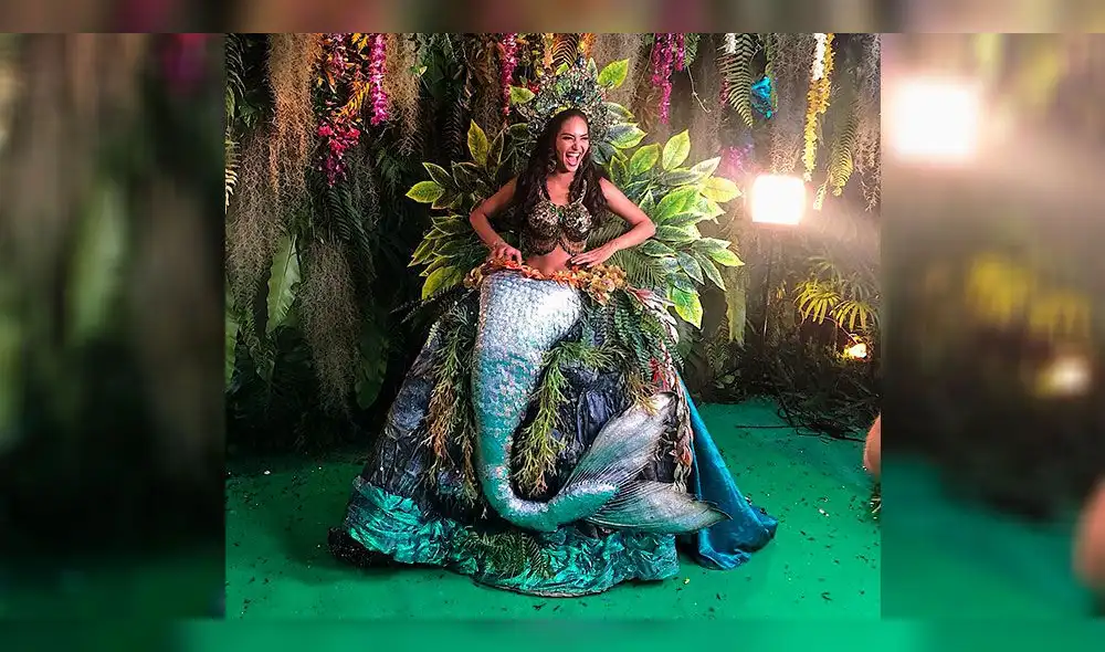 Cuestionan a Romina Lozano por despreciar los trajes de diseñadora peruana
