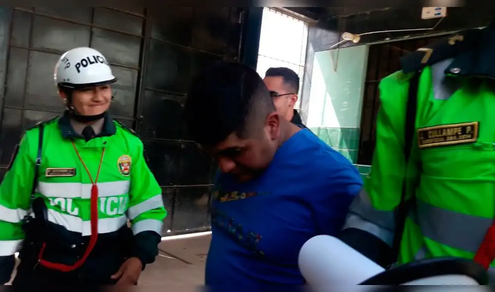 Chiclayo: detienen policía con menor de edad cuando robaban autopartes