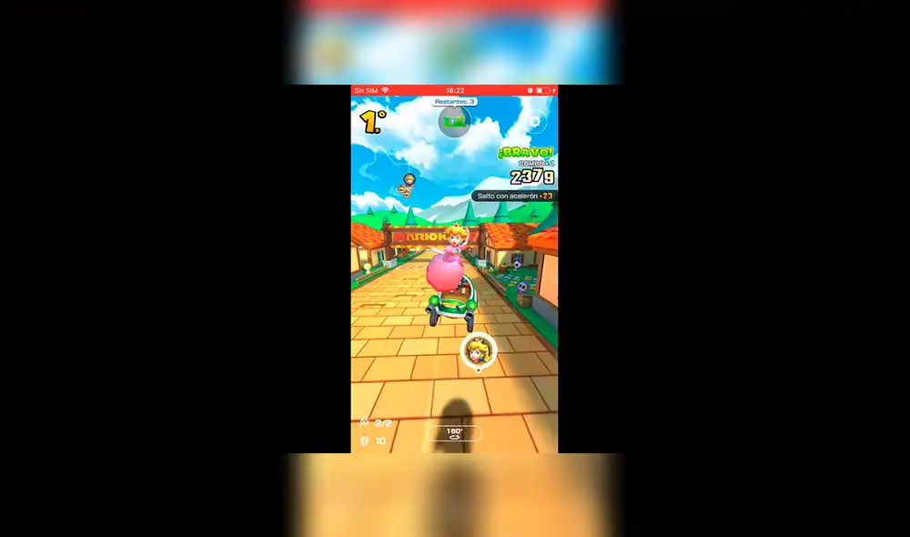 Aprovecha todos los obstáculos, algunos pueden darte un boost importante.