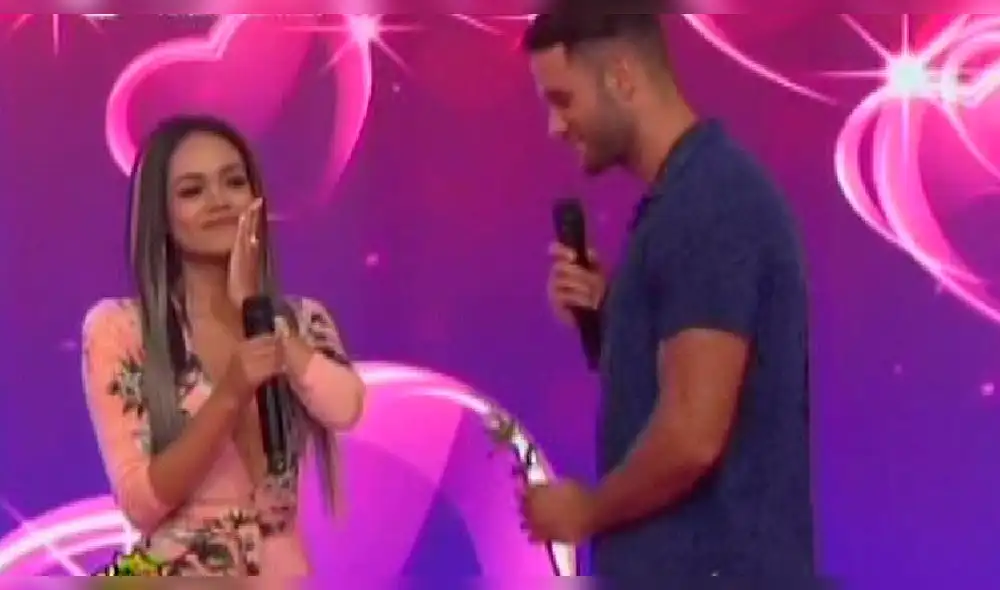 Fabio Agostini hizo sonrojar a Mayra Goñi con estas palabras [VIDEO]