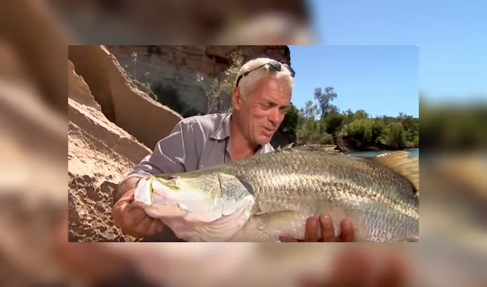 Desliza hacia la izquierda para ver el aspecto de la criatura que atrapó un pescado y se volvió viral en Facebook.