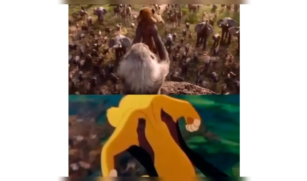 El Rey León: Comparten increíble comparación entre live action y película animada [VIDEO]
