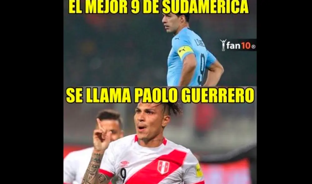 La selección peruana perdió por la mínima ante su similar de Uruguay y, rápidamente, los divertidos memes se hicieron presente en las redes sociales. La selección peruana perdió por la mínima ante su similar de Uruguay y, rápidamente, los divertidos memes se hicieron presente en las redes sociales.