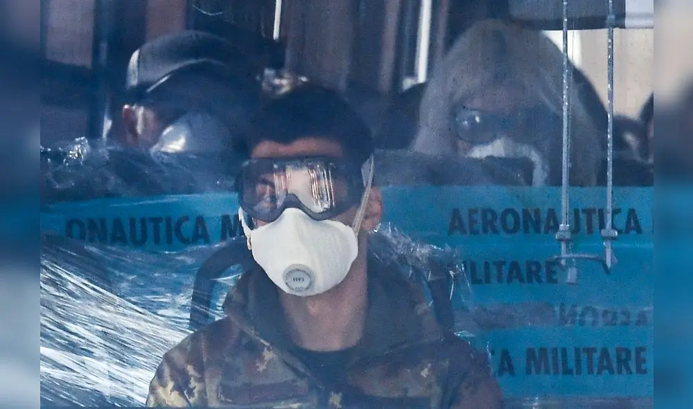 El Norte de Italia empieza a aislarse por el coronavirus. Foto: AFP.