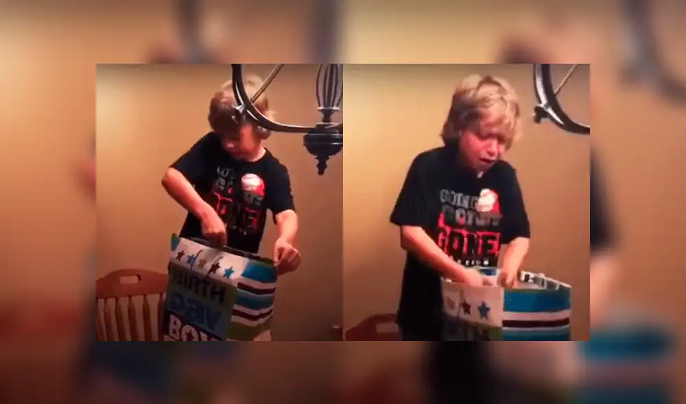 YouTube: Niño llora, grita y queda sin palabras tras recibir el mejor regalo de cumpleaños de todos [VIDEO]