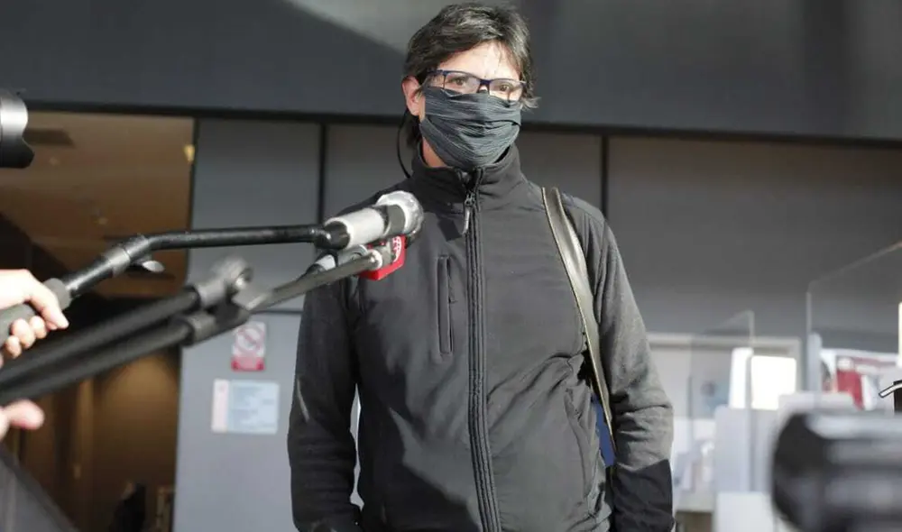 Ángel Comizzo arribó a Lima este viernes 3 de julio. | Foto: Antonio Melgarejo