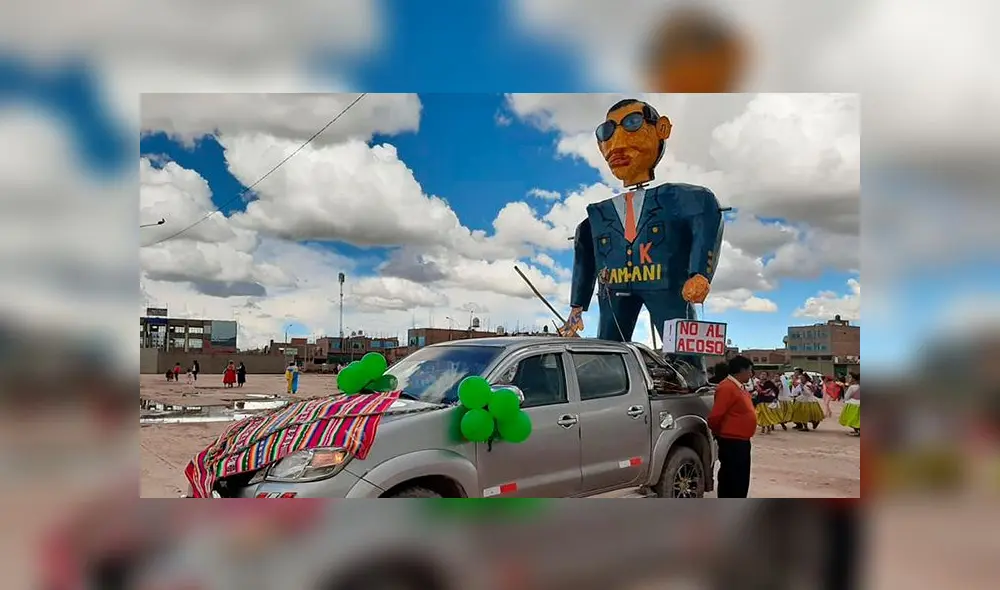 Muñeco del exparlamentario fue el Ño Carnavalón en carnaval samiguelino.