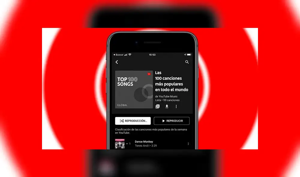 YouTube Music ya permite ver las letras de las canciones en Android e iOS