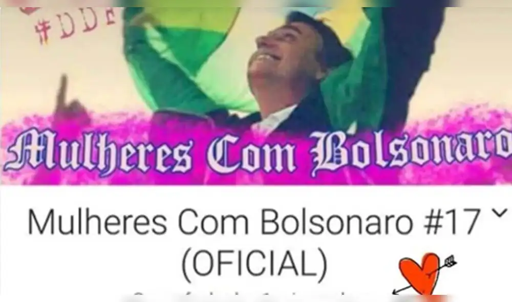 Facebook: en Brasil hackean grupo Mujeres unidas contra Jair Bolsonaro