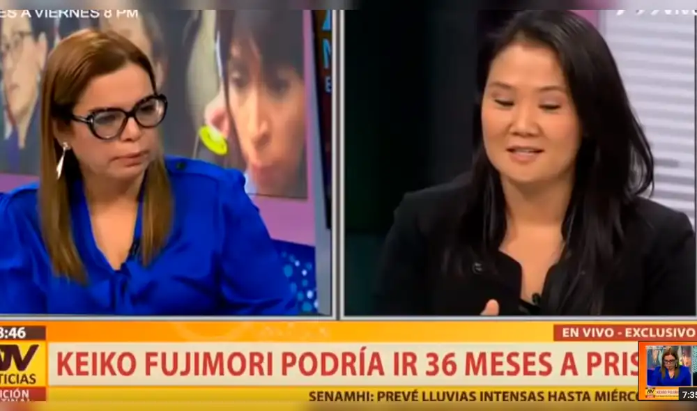 Leiva a Keiko: "Tus congresistas se pelean como perro y gato" [VIDEO]