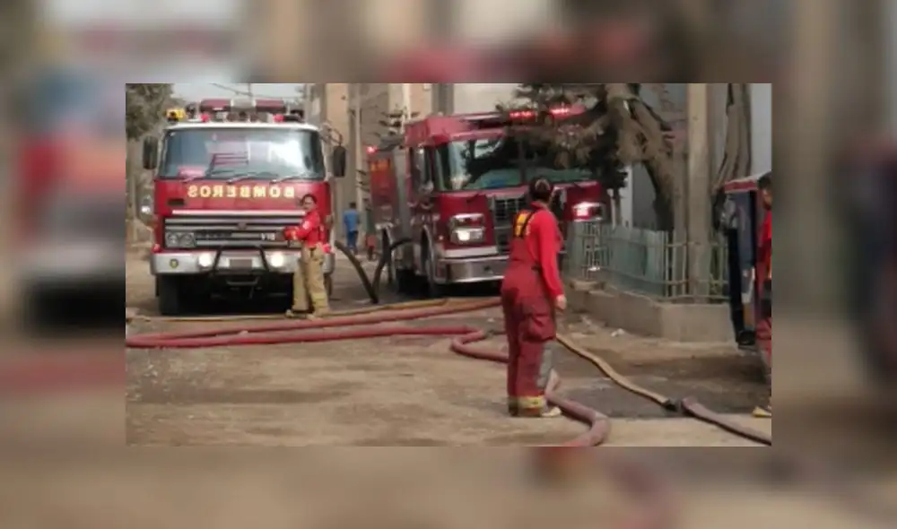 Incendio se produjo muy cerca al peaje de Puente Piedra, a la altura del kilómetro 25 de la Panamerica Norte. (Fotos: Jéssica Merino / La República)